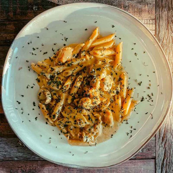 Mushroom Bolognese Pasta